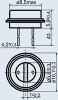 Фоторезистор ФР1-3 68 К