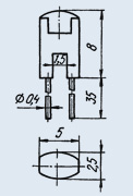 Фоторезистор СФ3-1