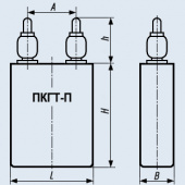 Конденсатор ПКГТ-П 15 кв 0.1 мкф