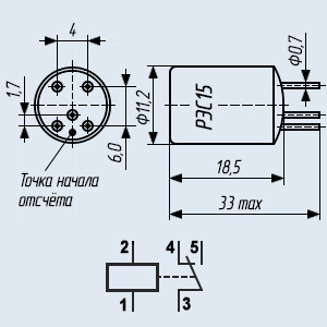 РЭС15 РС4.591.001, Реле электромагнитные слаботочные, характеристики, применение, даташит, аналоги | Реле РЭС15 РС4.591.001 - купить с гарантией и доставкой по цене 200.00 руб.