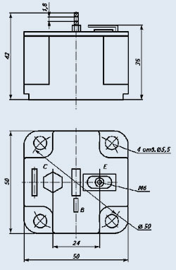 Транзистор силовой ТКД265-125-8
