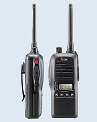 Icom IC-F3GS, портативная радиостанция, 136-150МГц, 5 Вт, 100 каналов, LiIon аккумулятор BP-210N 1650мАч