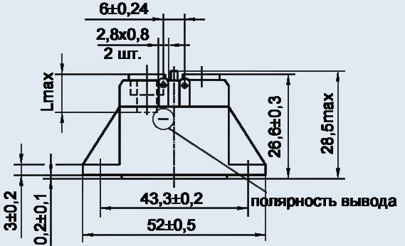 Тиристор симметричный оптронный ТСО165-80-11