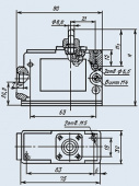 Микропереключатель МП2302 У2 исп.01