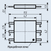 Транзисторная сборка 2Т687АС-2