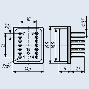 218ГГ1, Микросхемы, характеристики, применение, даташит, аналоги | Микросхема 218ГГ1 - купить с гарантией и доставкой по цене 150.00 руб.