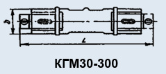 Лампа кварцевая КГМ-30-300