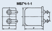 МБГЧ-1-1 750 в 0.25 мкф