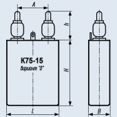 Конденсатор К75-15 10 кв 1 мкф