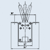 Тумблер ПТ55-12В