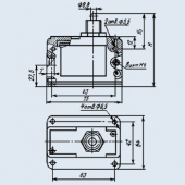 Микропереключатель МП2302Л У2 исп.03