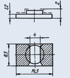 Фоторезистор ФСД-1А