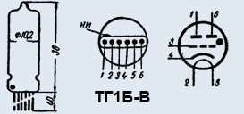 Тиратрон тх4б схема включения