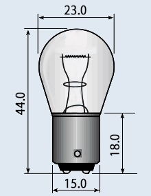Лампа самолетная СМ-26-10 B15d/18