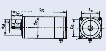 Электродвигатель синхронный ДСР-166-1