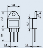Тиристор BTA41-600B