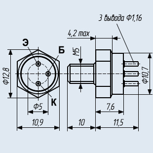 2Т606А, Транзисторы биполярные, характеристики, применение, даташит, аналоги | Транзистор 2Т606А - купить с гарантией и доставкой по цене 170.00 руб.