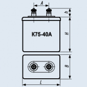 Конденсатор К75-40А 5000 в 20 мкф