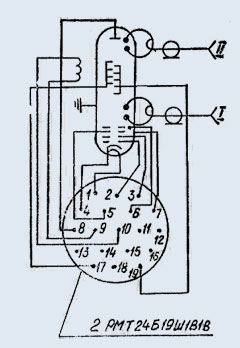 Схема соединения электродов с выводами ЭСУ-5