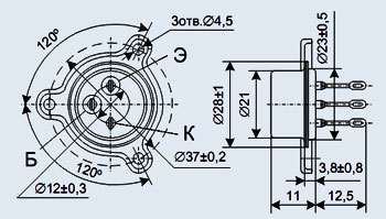 Транзисторы 2Т803А, КТ803А