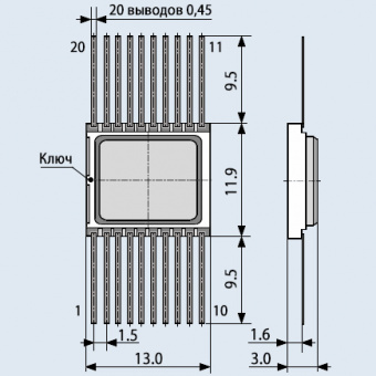 Микросхема 5584АП3Т