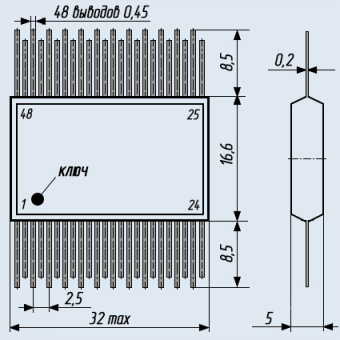 Микросхема КР581РУ1