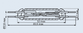 Геркон МКС-52201 гр.А