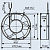 Электровентилятор 1.4ЭВ-2.5-3-1270