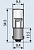 Лампа индикаторная ТН-0.2-2 B9s/14